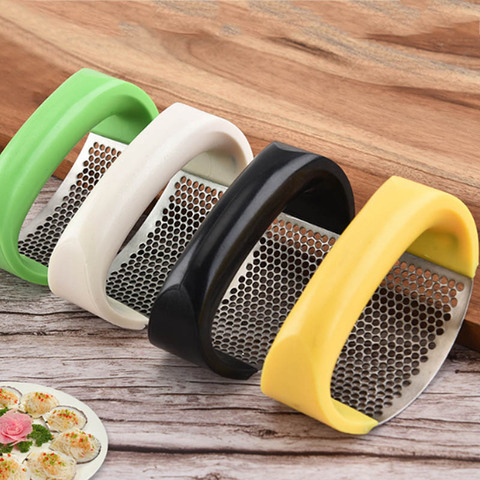 1Pcs Ginger Crusher Manual 304 Stainless Steel Garlic Presses Cooking supplies Fruit Vegetable Tool Garlic Grinding Slicer ► Photo 1/6