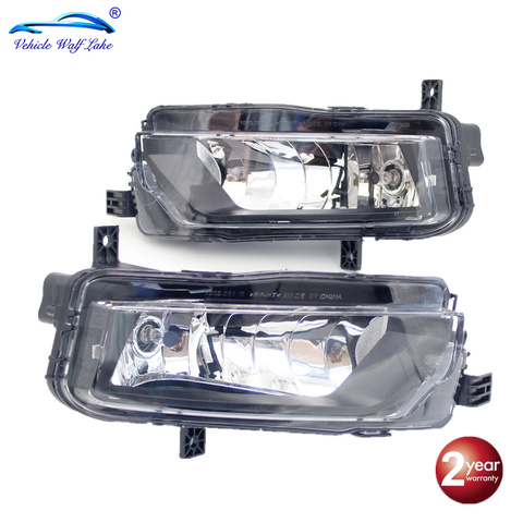 For VW Transporter Multivan Caravelle T6 T7 2016 2017 2022 Front Bumper Fog Lamp Fog Light With Bulbs ► Photo 1/6