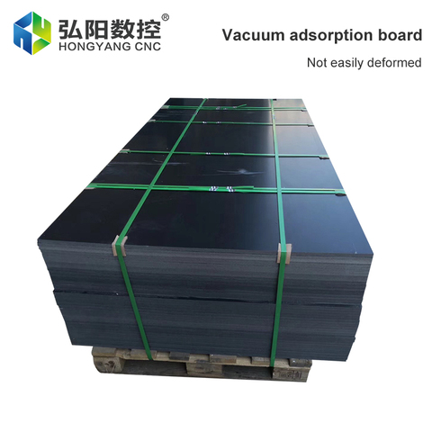 CNC Vacuum Adsorption Board Table Top Wood Engraving Pneumatic Density Board Wood Door Engraving Hard Board ► Photo 1/1