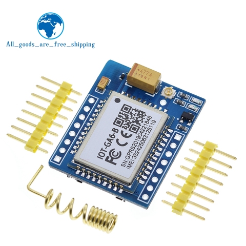 TZT Mini A6 GA6 GPRS GSM Kit Wireless Extension Module Board Antenna Tested Worldwide Store for SIM800L ► Photo 1/6