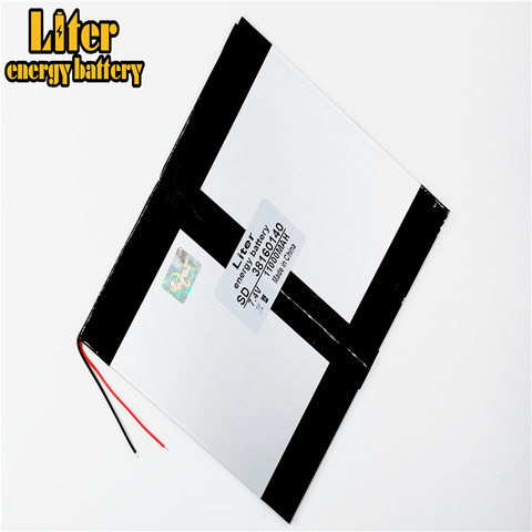 Three lines 7.4V 11000mAH Battery for U9GT5 ,Vido N90FHDRK,Visture V5HD,V97HD,Play X900 Tablet PC 38160140 ► Photo 1/4