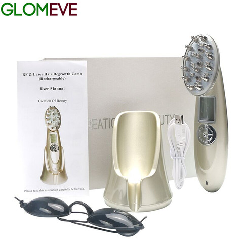 Hair Growth Care Treatment Laser Massage Comb Hair Comb Massage Equipment Comb Hair Brush Grow Laser Hair Loss Therapy ► Photo 1/6