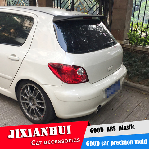 For Peugeot 307 Spoiler 2006-2013 Peugeot 307 Spoiler WXK ABS plastic Material Car Rear Wing Color Rear Spoiler ► Photo 1/6