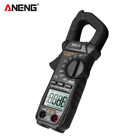 ANENG ST209 Digital Multimeter Clamp Meter 6000 Counts True RMS Amp DC/AC Current LCD Display Clamp Tester Meters Voltmeter ► Photo 1/6