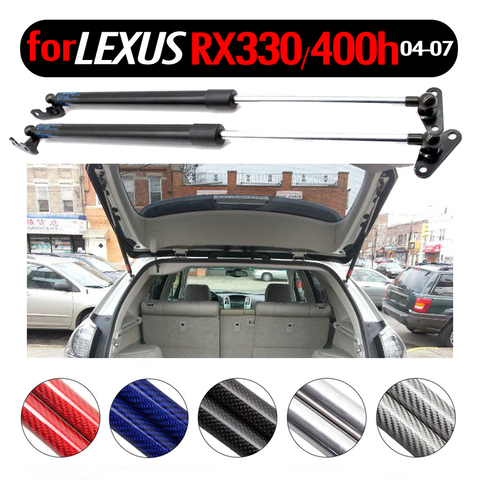 2pcs Rear Tailgate Trunk Boot Gas Charged Struts Lift support Damper for Lexus RX330 RX400h for Toyota Harrier 2004-2007 Shock ► Photo 1/6