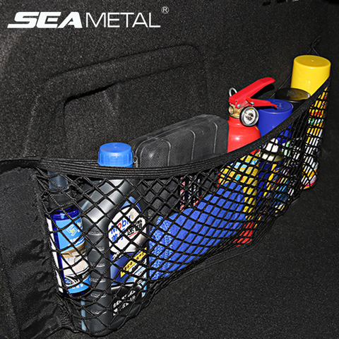 Car Interior Accessories Large Capacity Elastic Car Organizer Back Storage  Auto Stowing Tidying Luggage Holder Pocket