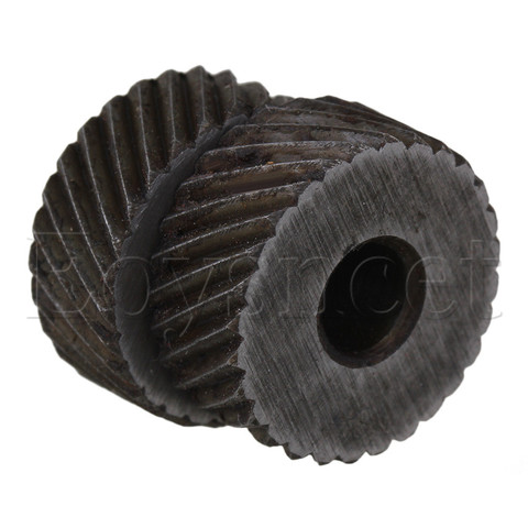 2PCS 19 x 8mm Knurl Wheel Tool Diagonal Coarse Twill Pattern 1.6mm Pitch Roller ► Photo 1/3