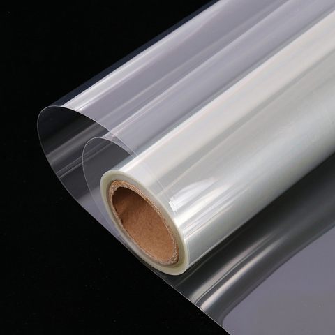 HOHOFILM 50cmx500cm 4Mil Clear Window Security Film Adhesive Anti Shatter Safety Window Glass Protection Sticker Heat Control ► Photo 1/6