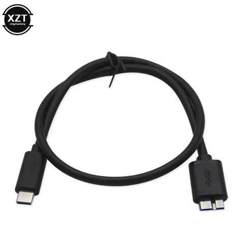 USB 3.1 Type-C to USB 3.0 Micro B OTG Cable Connector For Hard Drive Smartphone MacBook Tablet Transfer Data to 100-200m ► Photo 1/6