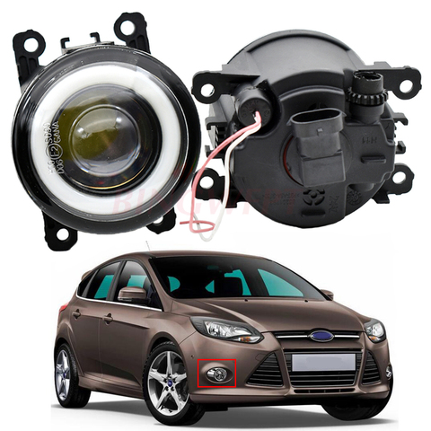 2pcs LED fog light for focus 2 focus 3 TRANSIT TOURNEO TRANSIT CUSTOM FOCUS MK2/3 2004-2015 For Tourneo Connect MPV  2002~2015 ► Photo 1/6