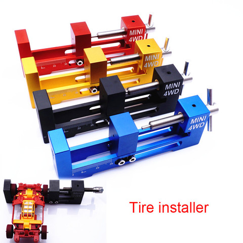 1PC Tire Installer Wheel Loader Tires Fitter Device With Bearing Tamiya Mini 4WD Tools Large/Small Type Tools DIY Parts ► Photo 1/6