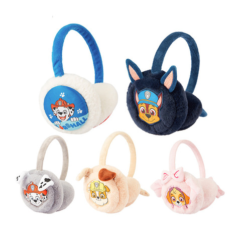 2022 winter 7 Colors Original Paw Patrol Children's earmuffs chase marshall skye rubble ears warm children toy Christmas gift ► Photo 1/6