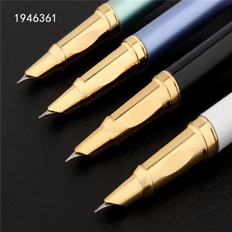 High quality 7035 Colour Classic round  Financial office  Fine nib Fountain Pen New  Student school  stationery Supplies ► Photo 1/6