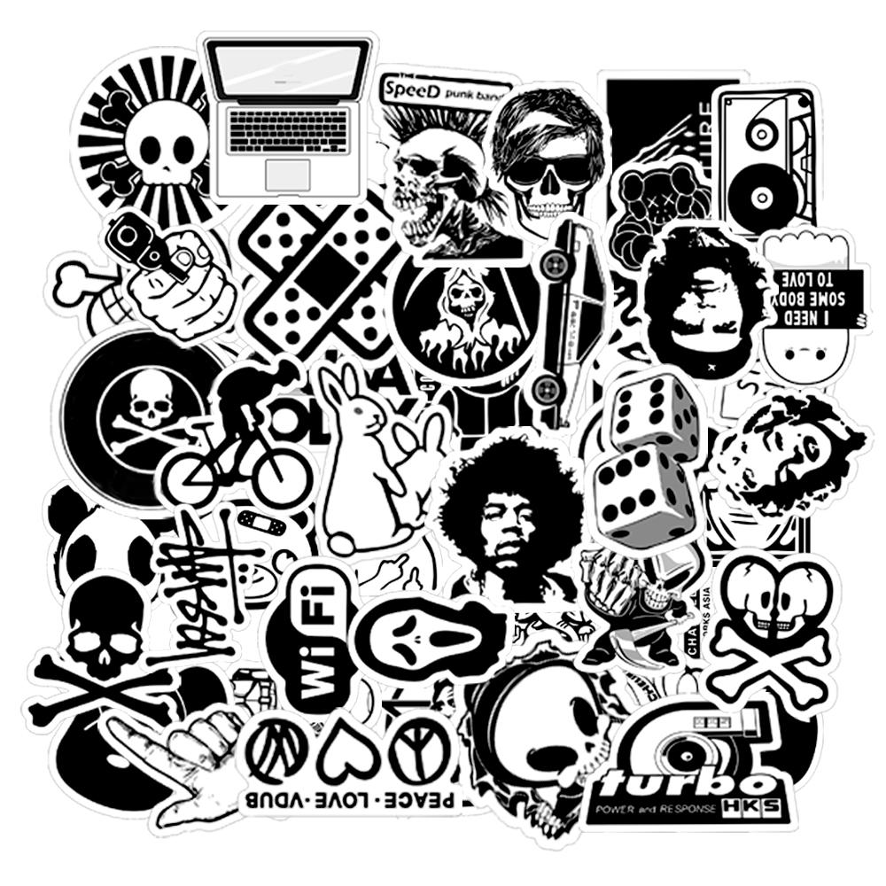 cartoon laptop black and white