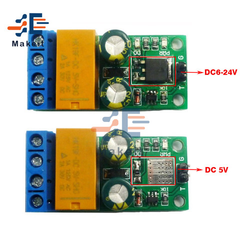 DC 5-24V 2A Self-locking bistable Reverse Polarity Switch Controller Relay Module DR55B01 Motor Forward/Reverse Controller Board ► Photo 1/6