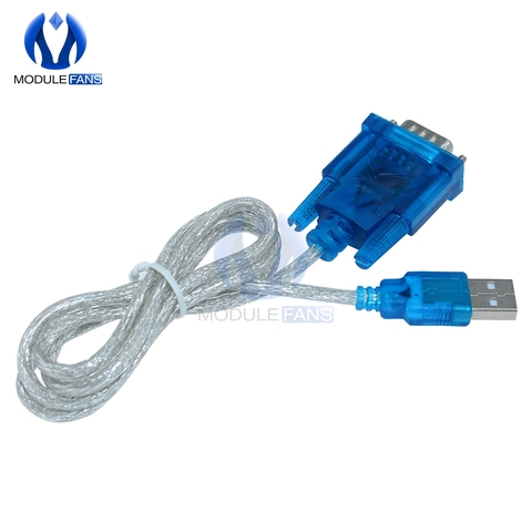 CH340 USB to RS232 COM Port Serial 9 Pin DB9 Cable Adapter Support Windows7 For PC PDA GPS Wholesale ► Photo 1/4