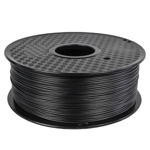 Petg Carbon Fiber Filament 3D Printing 1.75mm 1KG Plastic Resina Petg-cf Material 30% CarbonConten Black  Printer Best Sellers ► Photo 1/6