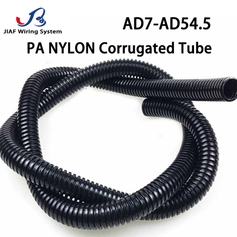 5M Meter Corrugated tube Auto Car Cable Wire Protection Black Sleeve Pipe Wire Harness Casing Corrugated Casing AD10/18.5/20/25 ► Photo 1/6