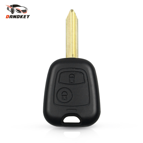 Dandkey Remote Key Shell Cover 2 Button  For Citroen Xsara Picasso Berlingo 2002 2003 2004 2005 2006 2007 2008 Case ► Photo 1/6