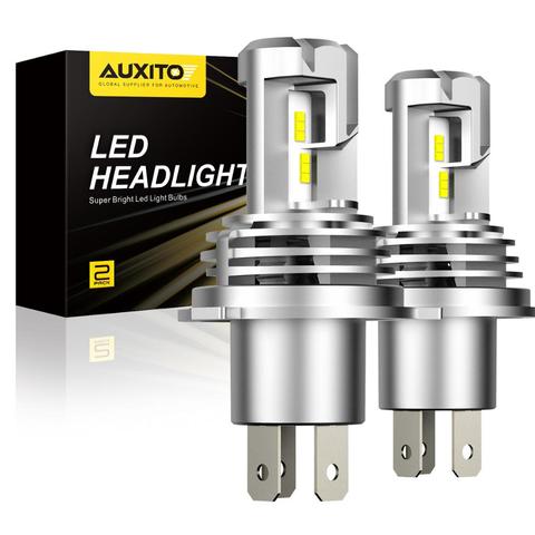 AUXITO H4 Led H11 9003 H8 HB3 9005 9006 HB4 Car Headlight Bulb For Hyundai Accent Tucson Santa Fe Kia Rio Soul Spectra Mazda 2 ► Photo 1/6