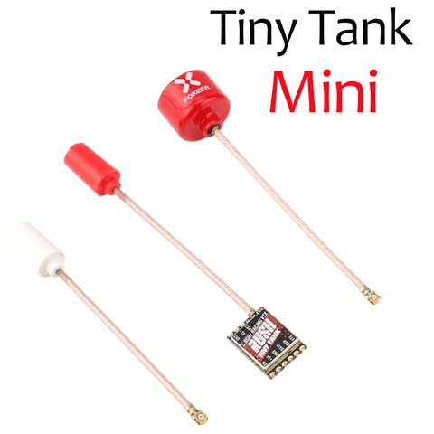 RUSH Tiny TANK FPV Video Transmitter VTX 48CH 350mW with EMAX Nano Foxeer Lollipop 3 Antennna for RC FPV Racing Toothpick Drone ► Photo 1/6