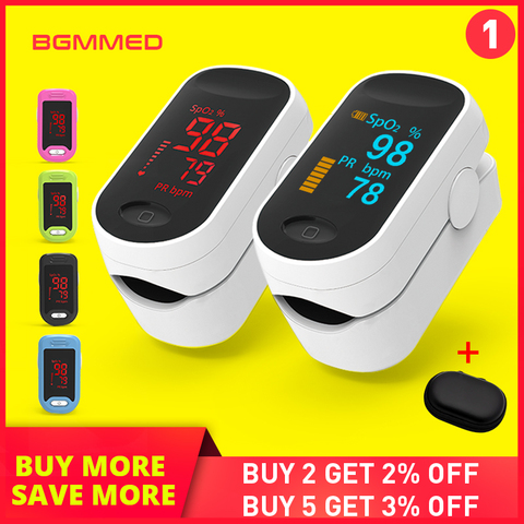 Medical Digital Pulse Oximeter LED Oximetro blood oxygen Heart Rate Monitor SpO2 Health Monitors Oximetro De Dedo ► Photo 1/6