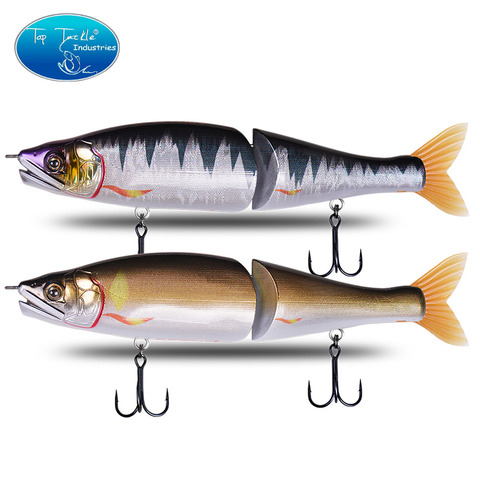 swimbait jointed bait for Pike Big Bass Fishing Lure 220mm 178mm slow sinking floating  CF.LURE Segments Slide  Jointed Baits ► Photo 1/6
