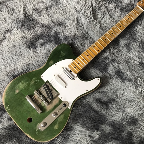 Customized shop, TL electric guitar, old, relic, retro, hot sale in 2022, providing personalized customization service. ► Photo 1/6