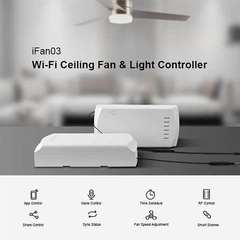 Wireless Smart Ceiling Fan Lamp Remote Control Controller Timing Switch 