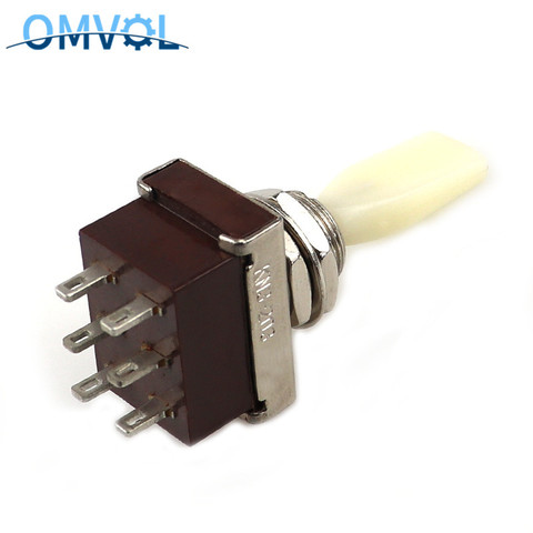 KN3-203 ON-OFF-ON 6 pin 6A 125VAC 3 way toggle switch double poles toggle switch ► Photo 1/1