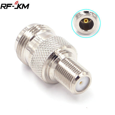 N Type Female to F Female RF Coaxial Adapter Connector ► Photo 1/6