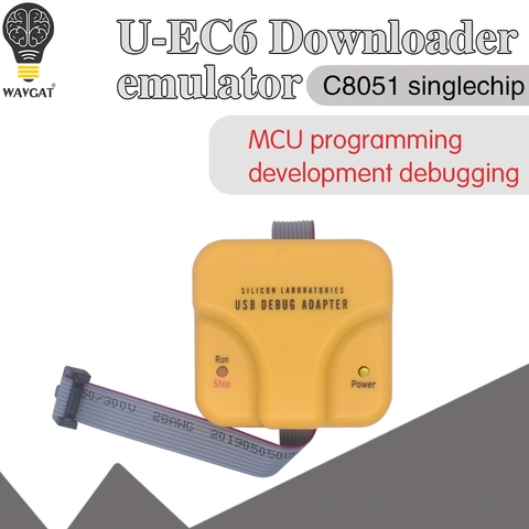 C8051F MCU download / emulator / debugger JTAG / C2 Hualong new official version of the U-EC6 EC5 ► Photo 1/6