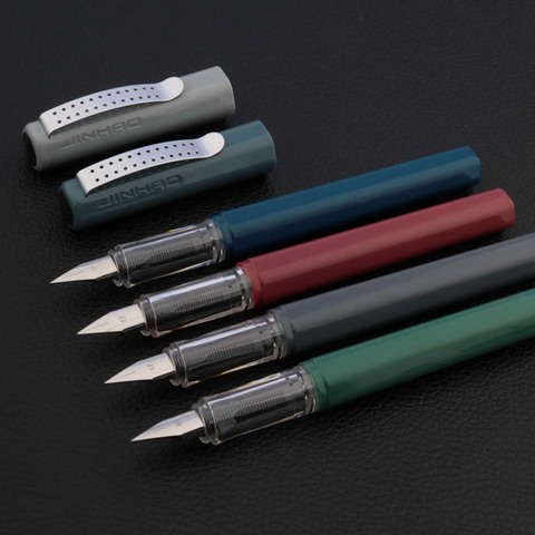 2022 luxury High quality jinhao Fountain Pen Morandi Color system posture correction INK PEN Student Office school supplies ► Photo 1/6