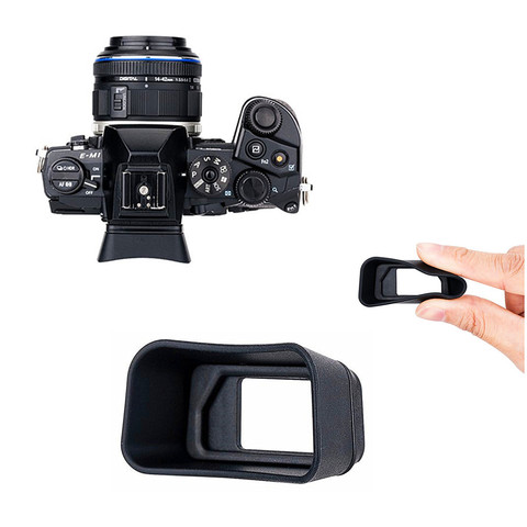 Soft Silicone Long Camera Eyecup Eye cup Viewfinder For Olympus OMD EM1 OM-D E-M1 Mark III II I Replace Olympus EP-13 EP-12 ► Photo 1/6