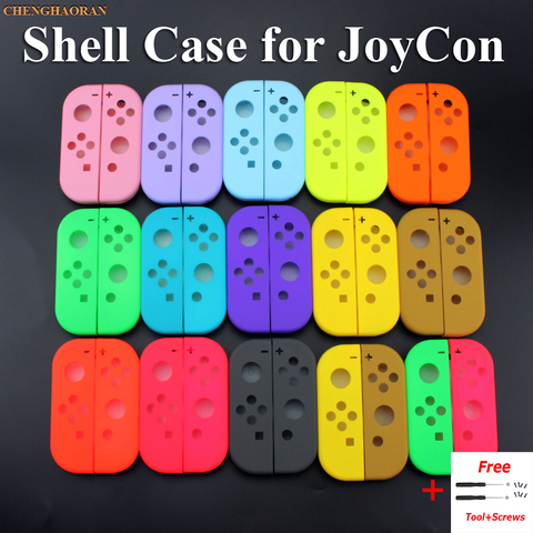 1x Solid 14Colors for Nintend Switch NS Joy Con Replacement Housing Shell Cover for NX JoyCons Controller Case Green Pink Teal ► Photo 1/6