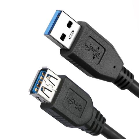 DOONJIEY 0.3/0.5/1/1.5/3m USB 3.0 Super Speed Male A to Female A Extension Cable 4.8Gbps Laptop/PC Audio Cable ► Photo 1/6