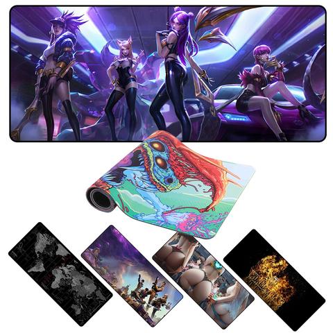 Custom large gaming mouse pad 900x400 2mm anime mousepad xl personalized for World of tanks CS GO Zelda world of warcraft LOL ► Photo 1/6