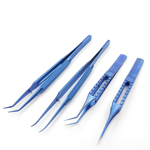 Titanium Fue Hair Transplant Forceps Hair Transplant surgery instrument Hair Implanter Tweezer ► Photo 1/6