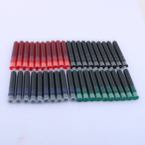 10pcs Blue or Black or red or green diameter 3.4mm fountain pen Ink Cartridges ► Photo 1/5