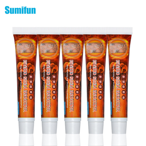 Sumifun 1/3/5pcs Varicose Veins Treatment Cream 100% Original Vasculitis Phlebitis Spider Pain Relief Ointment Medical Cream ► Photo 1/6