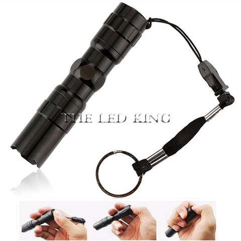 Mini LED Flashlight 6 Colors 2000lm LED Torch Zoom Focus Torch Lamp Penlight Waterproof Use AA/14500 battery ► Photo 1/6