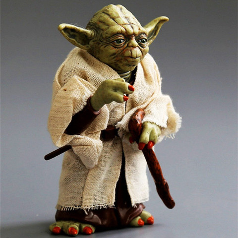 Star wars Master Yoda Wear clothes PVC Action Figure Collection Model Toy 12cm ► Photo 1/1