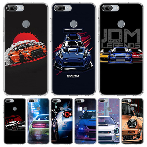 Price History Review On Cool Japan Jdm Sports Car Comic Phone Case For Huawei Honor 10 9 Lite Y9 Y5 Y6 Y7 19 8x 8a 8s 7a 7x 10i i Pro