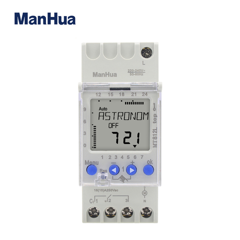ManHua MT812L Astronomical Timer 1-channel 7 days ► Photo 1/6