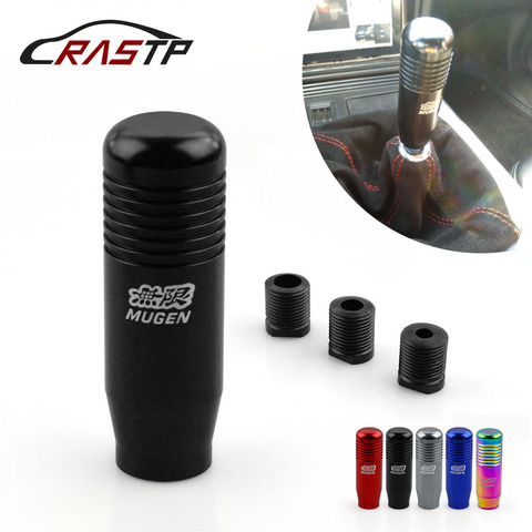 RASTP-Red Aluminum Gear Shift Knob Stick Manual Transmission Racing Gear Head Knob for Honda with Logo RS-SFN016 ► Photo 1/6