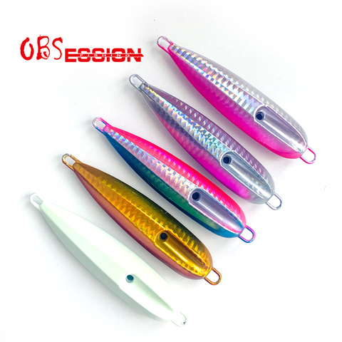 Kabura Inchiku Slow jigging lure octopus skirt hooks 200g 180g 150g 120g 100g luminous fishing lure set Metal Sinking Jig bait ► Photo 1/6