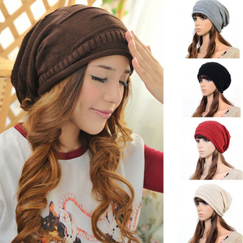 Protect yourself from the cold winter with this stylish oversized slouch hat ► Photo 1/6