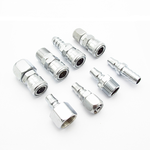 Pneumatic Fitting C Type Quick Coupling Connector Coupler Adapter For Air Compressor SP PP SM PM SH PH SF PF 10 20 30 40 ► Photo 1/3