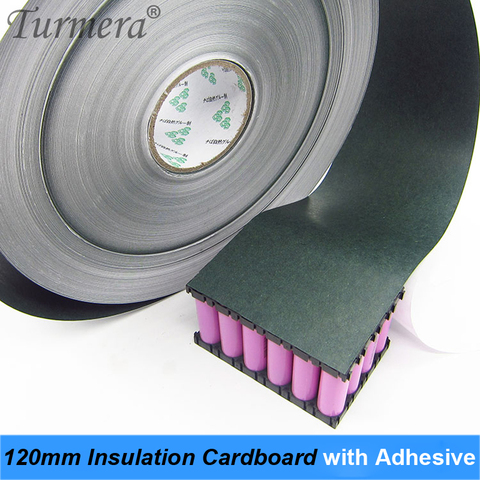 18650 Battery Insulation Cardboard 1m 120mm with Adhesive for 18650 Lithium Battery Pack Cell Insulating Glue Patch cardboard ► Photo 1/4