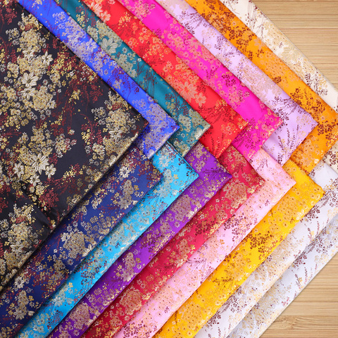 Pattern brocade fabrics damask jacquard cloth high quality designer fabric for cheongsam and kimono DIY patchwork ► Photo 1/6